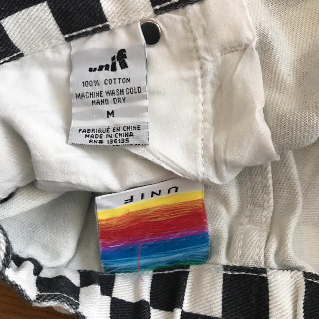 UNIF(ユニフ)の【mi様専用】Unif チェッカー柄タイトスカート レディースのスカート(ミニスカート)の商品写真