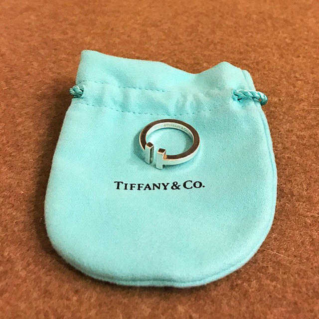 【yuupink様専用】【Tiffany】Tスクエアリング スターリングシルバー リング(指輪)