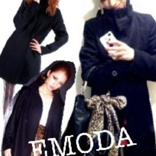 エモダ(EMODA)のEMODA ウール？コート(ノーカラージャケット)