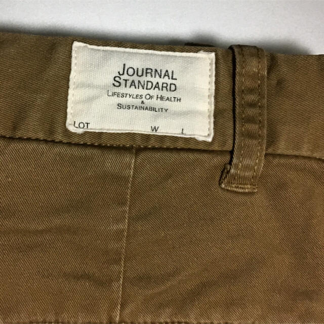 JOURNAL STANDARD(ジャーナルスタンダード)の【美品】JOURNAL STANDARD カジュアルパンツ　 ブラウン　メンズ メンズのパンツ(チノパン)の商品写真