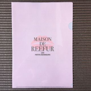 メゾンドリーファー(Maison de Reefur)の新品♡メゾンドリーファー  クリアファイル♡キスマーク ポイント消化.｡.:*(その他)