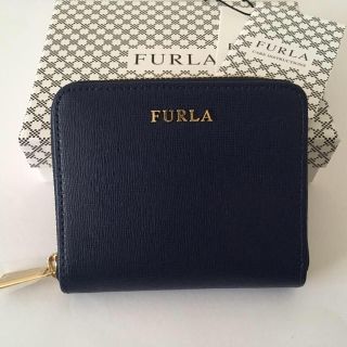 フルラ(Furla)のフルラ♡折り財布 カラー：ネイビーb(財布)