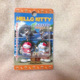 ハローキティ(ハローキティ)のHELLO KITTYペアファスナーマスコット(キャラクターグッズ)