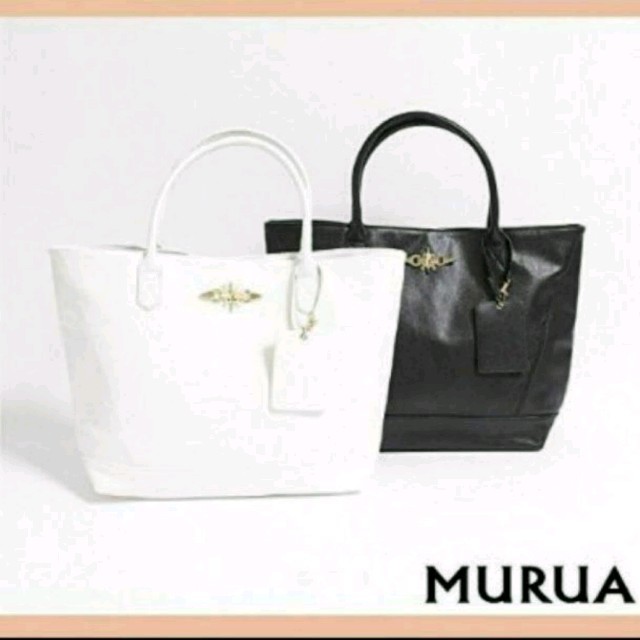 MURUA(ムルーア)の▼MURUAレザーバッグ レディースのバッグ(ハンドバッグ)の商品写真