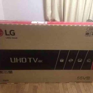 エルジーエレクトロニクス(LG Electronics)の新品  LG 55UH6500 55型 4K 液晶テレビ(テレビ)