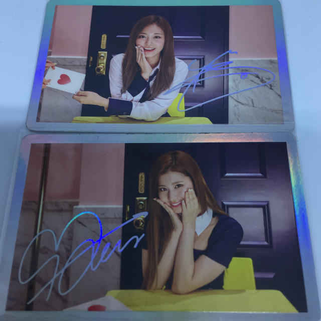 TWICE シグナルトレカ サナツウィ エンタメ/ホビーのタレントグッズ(アイドルグッズ)の商品写真