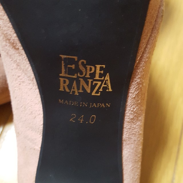 ESPERANZA(エスペランサ)のエスペランサのスエードヒール レディースの靴/シューズ(ハイヒール/パンプス)の商品写真