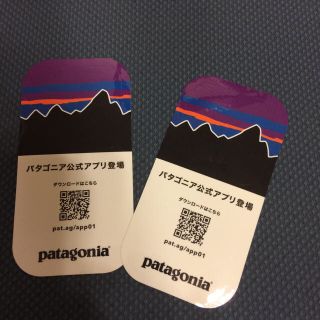 パタゴニア(patagonia)のパタゴニア ステッカー2枚(ステッカー)