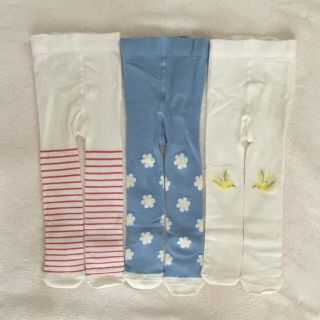 プチバトー(PETIT BATEAU)の✳︎日本未上陸✳︎ タイツ ３足セット NEXT ベビーギャップ などお好きな方(靴下/タイツ)