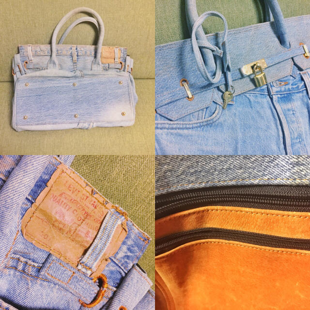 LEVI'Sデニムバッグ レディースのバッグ(ボストンバッグ)の商品写真