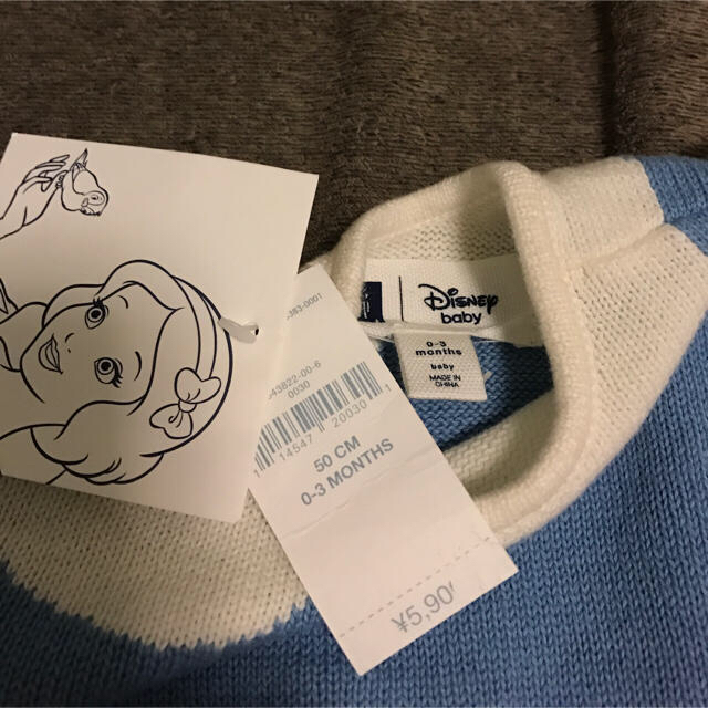 babyGAP(ベビーギャップ)のhiro様専用 白雪姫 ワンピース babyGAP 新品 50 キッズ/ベビー/マタニティのベビー服(~85cm)(ワンピース)の商品写真