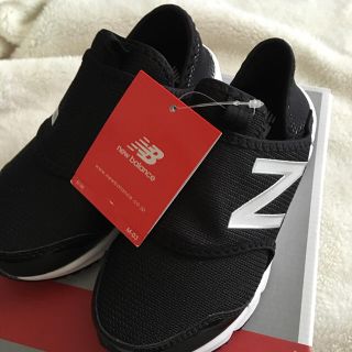 ニューバランス(New Balance)のニューバランス 18センチ ブラック未使用♡新品 (スニーカー)