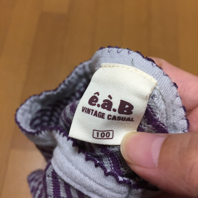 e.a.B(エーアーベー)のくろmom様専用！e.a.B 長袖トップス 100＆babyGAPパーカー キッズ/ベビー/マタニティのキッズ服女の子用(90cm~)(Tシャツ/カットソー)の商品写真