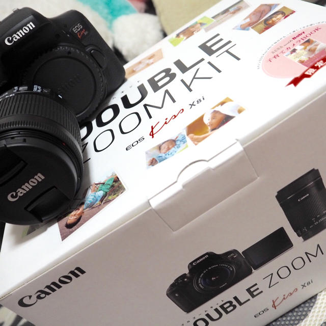 大放出セール】 Canon - Canon eos kissx8i ダブルズームキット