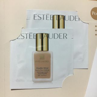 エスティローダー(Estee Lauder)のn.a☆プロフ必読様☆専用  エスティーローダー☆ダブルウェア☆ファンデーション(サンプル/トライアルキット)