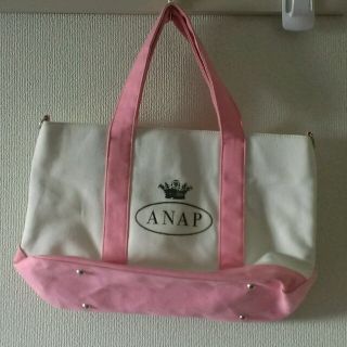 アナップキッズ(ANAP Kids)のANAP キャンバストートバッグ(トートバッグ)