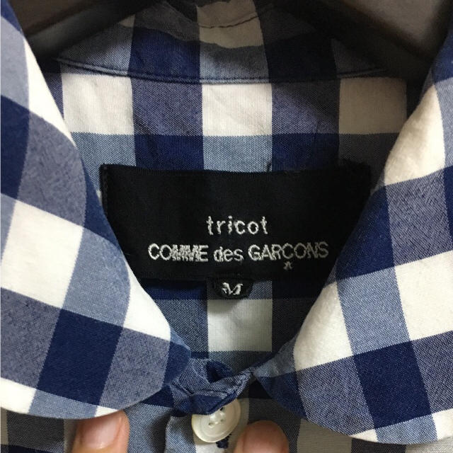 COMME des GARCONS - トリココムデギャルソン ギンガムチェック シャツ