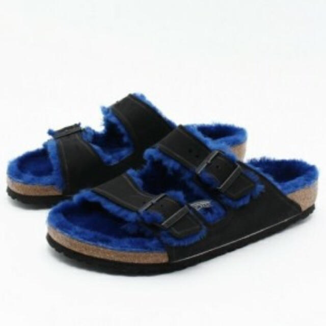 【Boogie様専用】BIRKENSTOCK アリゾナ 黒×青 37のサムネイル