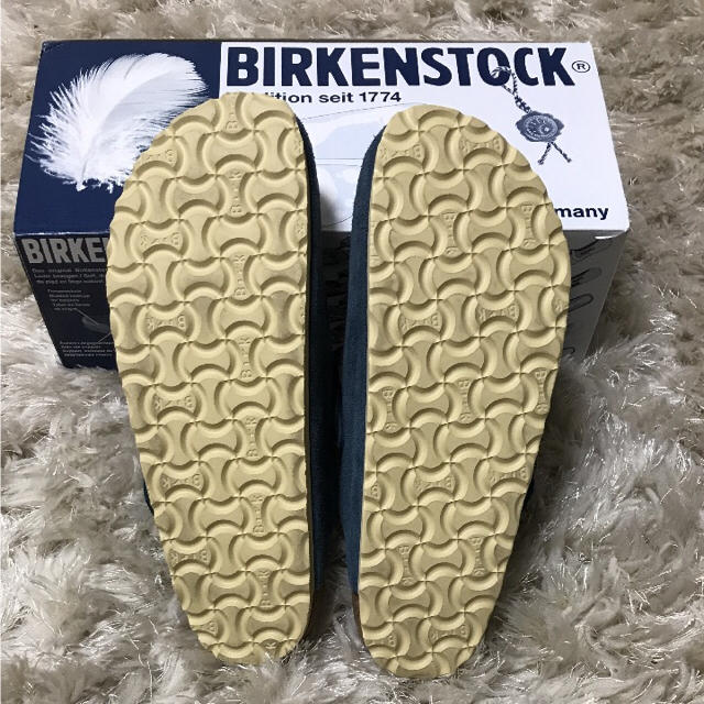 【正規逆輸入品】 - BIRKENSTOCK 【マルボロ様専用】BIRKENSTOCK 39 ブルーグレー Boston サンダル - www