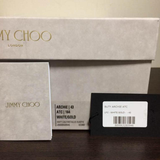 JIMMY CHOO(ジミーチュウ)の新品 ジミーチュウ 28cm ジバンシィ サンローラン プラダ グッチ 好きに メンズの靴/シューズ(スニーカー)の商品写真