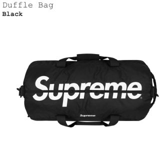 シュプリーム(Supreme)のSupreme Duffle Bag Black 新品未使用・送料込(ボストンバッグ)