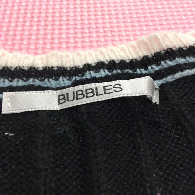 Bubbles(バブルス)のbubbles ラインニット セットアップ レディースのトップス(ニット/セーター)の商品写真