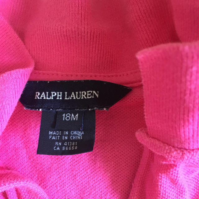 Ralph Lauren(ラルフローレン)のラルフローレン ワンピース キッズ/ベビー/マタニティのベビー服(~85cm)(ワンピース)の商品写真