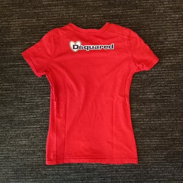 DSQUARED2(ディースクエアード)の難あり。Dsquared2の赤ティシャツ☆ レディースのトップス(Tシャツ(半袖/袖なし))の商品写真