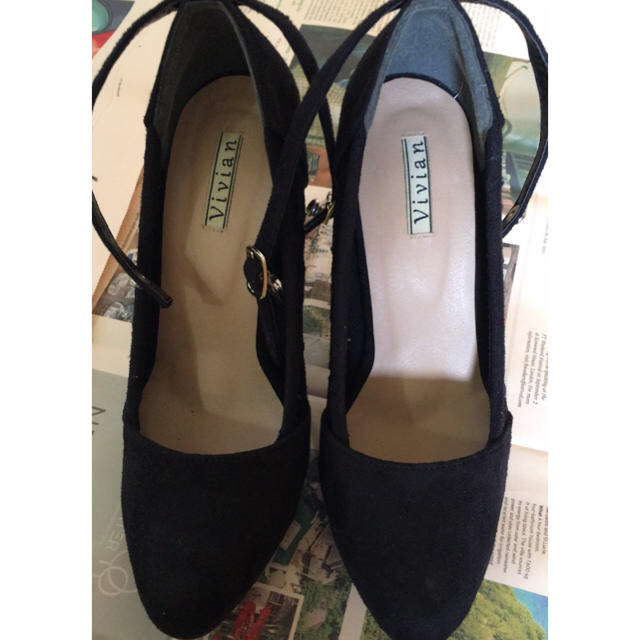 ZARA(ザラ)の黒ピンヒール レディースの靴/シューズ(ハイヒール/パンプス)の商品写真