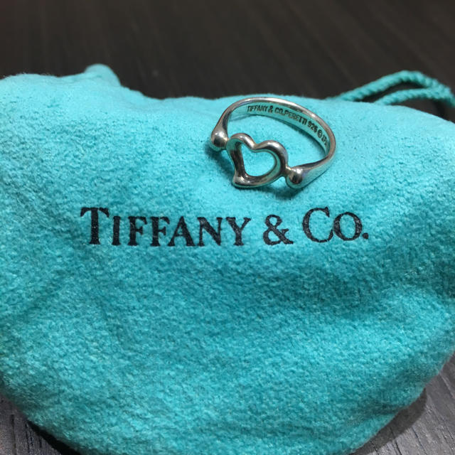 Tiffany & Co.(ティファニー)の【TIFFANY】オープンハートリング レディースのアクセサリー(リング(指輪))の商品写真