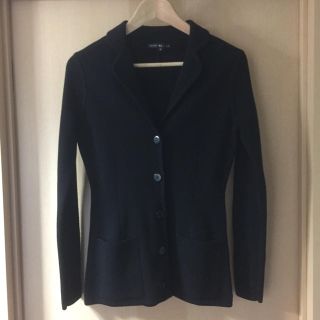 ラルフローレン(Ralph Lauren)のラルフローレン 黒 ニットジャケット(ニット/セーター)