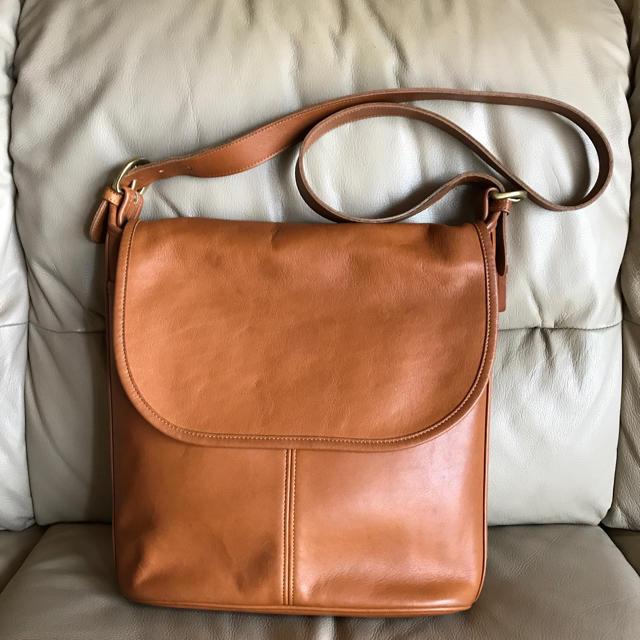 バッグCOACH☆オールドコーチ レザーショルダーバッグ