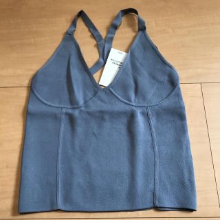 ザラ(ZARA)の新品タグ付き ZARA コルセットトップス(Tシャツ(半袖/袖なし))