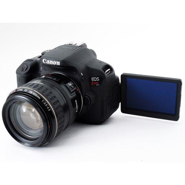 Canon - Wifi&自撮りOK☆Canon EOS Kiss X7iの通販 by なだえみ Canon - Wifi&自撮りOK☆Canon EOS Kiss X7iの通販 by なだえみ
