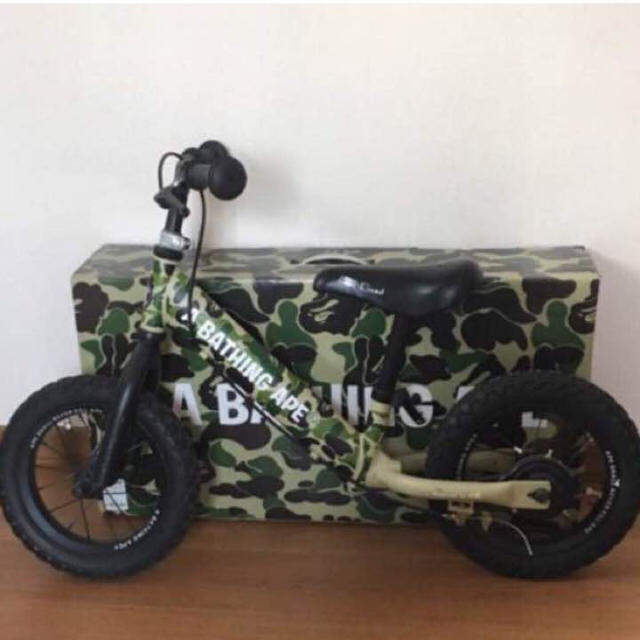 4ing×BAPE KIDS kick bike ストライダー キッズ/ベビー/マタニティ