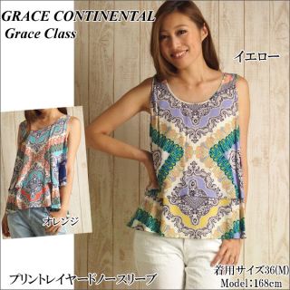 グレースコンチネンタル(GRACE CONTINENTAL)のグレースクラス トップス(カットソー(半袖/袖なし))