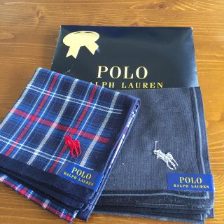 ポロラルフローレン(POLO RALPH LAUREN)のラルフローレン 綿ハンカチ セット(ハンカチ/ポケットチーフ)