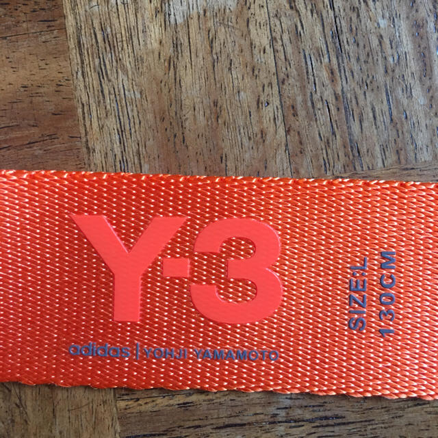 Y-3(ワイスリー)の"最終値下げ"Y-3 Orange Belt メンズのファッション小物(ベルト)の商品写真