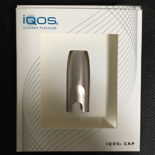 IQOS(アイコス)のIQOS アイコス キャップ 限定レア色 メタルグレイ  新品 未使用 正規品 メンズのファッション小物(タバコグッズ)の商品写真