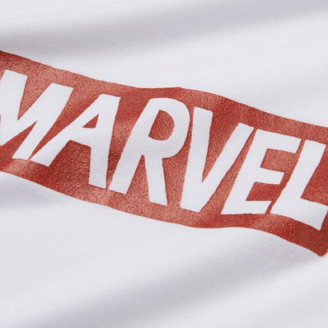 UNIQLO(ユニクロ)のユニクロ UT マーベル Marvel ロゴ レディースM スパイダーマン レディースのトップス(Tシャツ(半袖/袖なし))の商品写真