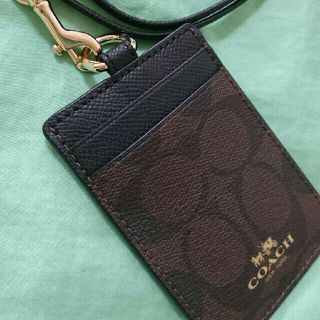 コーチ(COACH)の【なずな9769様専用】COACH  IDカード・定期ケース【新品】(パスケース/IDカードホルダー)