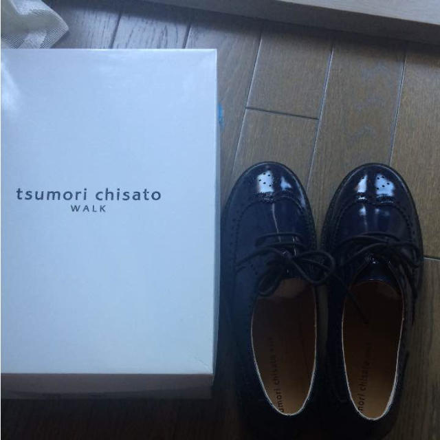 TSUMORI CHISATO(ツモリチサト)の最終値下 ツモリチサト レースアップシューズ レディースの靴/シューズ(ローファー/革靴)の商品写真