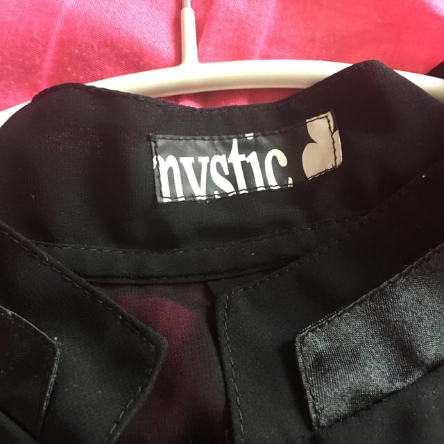 mystic(ミスティック)のmysticシースルーブラウス レディースのトップス(シャツ/ブラウス(長袖/七分))の商品写真