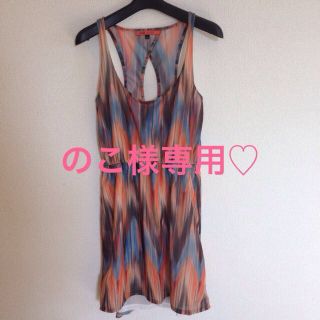 ベルシュカ(Bershka)のサイケ柄ワンピース♡(ミニワンピース)