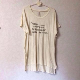 アングリッド(Ungrid)のUngrid○メッセージビッグＴシャツ(Tシャツ(半袖/袖なし))