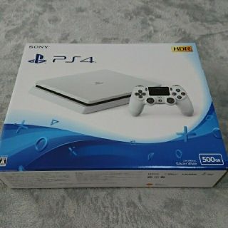 プレイステーション4(PlayStation4)の【新品未開封】新型PS4 500GB CUH-2100AB02(家庭用ゲーム機本体)