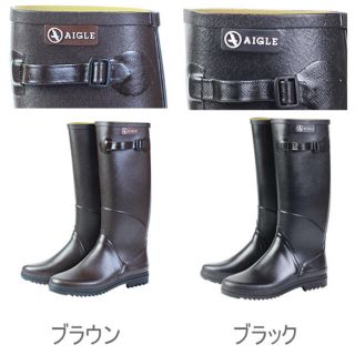 エーグル(AIGLE)のAIGLE レインブーツ ブラウン(レインブーツ/長靴)