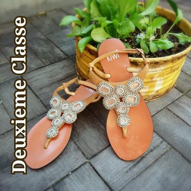 DEUXIEME CLASSE(ドゥーズィエムクラス)のドゥーズィエムクラス セレクトサンダル レディースの靴/シューズ(サンダル)の商品写真