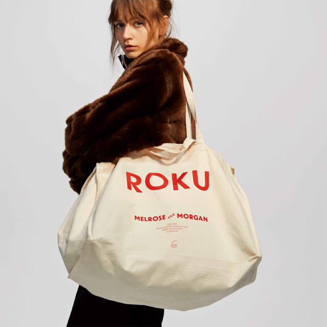 完売】ロク 6 roku 渋谷キャットストリート店1周年限定 トートバッグ ...