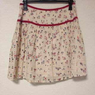 ジルスチュアート(JILLSTUART)のJILL春物花柄スカート♡(ミニスカート)